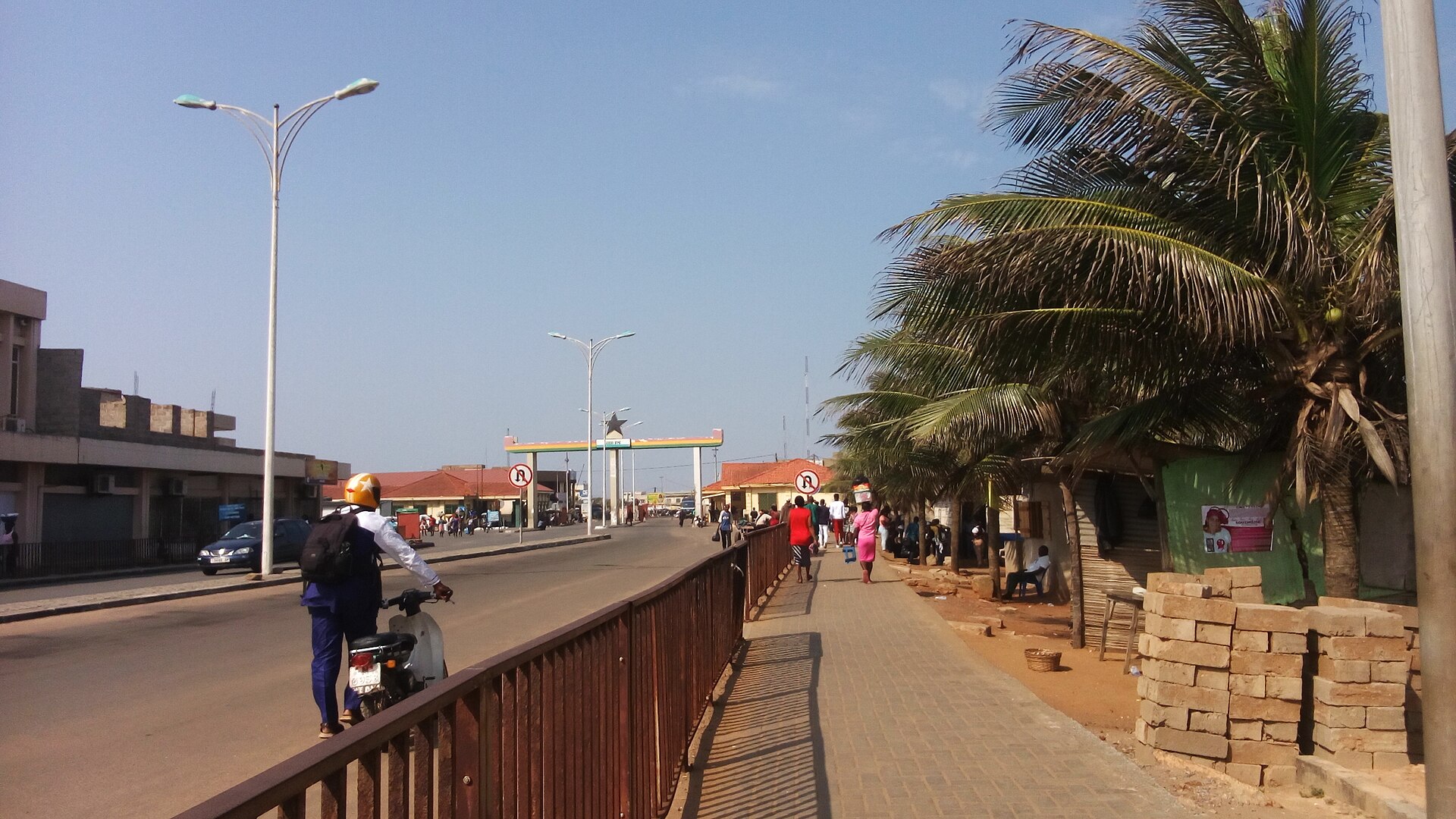 Ghana-Togo Border Crossing
